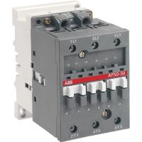 Stycznik mocy AC-3 50A 25kW 3P, AF50-30-00 100-250V 50Hz / 100-250V 60Hz / 100-250V DC, zaciski śrub | 1SBL357001R7000 ABB
