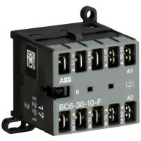 Stycznik miniaturowy AC-3 8,5A 4kW 3P, 24V DC, 1NO, BC6-30-10-F-01, złącza konektorowe | GJL1213003R0101 ABB