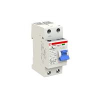 Wyłącznik różnicowo-prądowy F202 AC-80/0,1 STANDARD, 2P 80A 100mA AC, pro M compact | 2CSF202001R2800 ABB