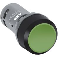 Przycisk monostabilny wklęsły zielony 2NC CP1-10G-02 | 1SFA619100R1052 ABB