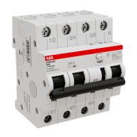 Wyłącznik różnicowo-prądowy z blokiem nadmiarowym DS203NC B32 AC30, 3P B32 30mA AC, pro M compact | 2CSR256040R1325 ABB