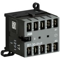 Stycznik miniaturowy AC-3 11,5A 5,5kW 3P, 220-240V AC, 1NC, B7-30-01-F-80, złącza konektorowe | GJL1311003R8010 ABB