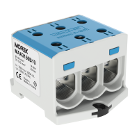 Zacisk uniwersalny, złączka OTL150-3 niebieski 3xAl/Cu 25-150mm2 1000V MAA3150B10 | MAA3150B10 Morek