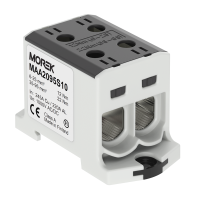 Zacisk uniwersalny, złączka OTL95-2 czarna, 2xAl/Cu 6-95mm2 1000V, MAA2095S10 | MAA2095S10 Morek