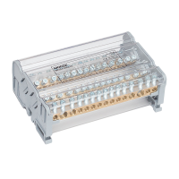 Blok dystrybucyjny Moblock 4P 125A-15 2x35+2x25+11x6mm2 MAB4126A18 | MAB4126A18 Morek