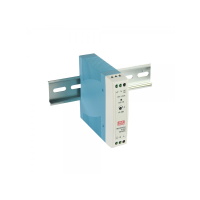Zasilacz impulsowy DIN 20W 12V/1,67A 85-264VAC 120-370VDC Mean Well | MDR-20-12 Meanwell