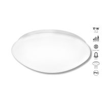 Plafoniera STARLIGHT LED 17W okrągła 260mm 1574lm IP44 4000K czujnik ruchu i zmierzchu 230V biały /  | LT013158 Lange Łukaszuk