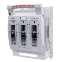 Rozłącznik izolacyjny bezpiecznikowy 400A RBK 2 pro-V SD 100, zacisk V-klema | 63-811686-121 Apator