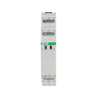Przetwornik pomiarowy MB-DS-10 z czujnikami temperatury DS18B20 połączonych w magistrali 1-WIRE | MAX-MB-DS-10 F&F