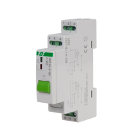 Przekaźnik bistabilny BIS-411B-LED, na szynę DIN, z przekaźnikiem inrush 16A (120A/20 ms) | BIS-411B-LED F&F
