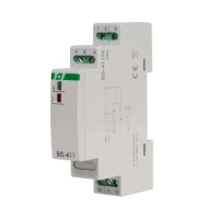 Przekaźnik bistabilny grupowy z pamięcią, na szynę DIN, 24V | BIS-412M-24V F&F