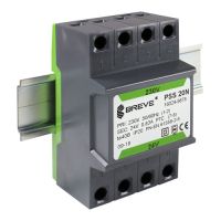 Transformator PSS 20N 230/ 12V jednofaz IP30 na szynę DIN TH35 w obudowie modułowej z zabezp | 16012-9893 Breve-Tufvassons