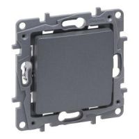 Łącznik 1-biegunowy 10 AX stal, Niloe Selection | 762300 Legrand