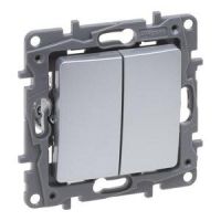 Łącznik świecznikowy 10 AX aluminium, Niloe Selection | 762105 Legrand
