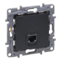 Gniazdo RJ45 Kat. 6 UTP antracyt, Niloe Selection | 762273 Legrand