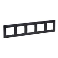 Ramka pięciokrotna antracyt, Niloe Selection | 762025 Legrand