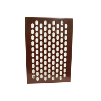 Kratka metalowa ścienna do wewnątrz D/TKM140x140/B | 007-1816 Dospel
