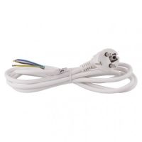 Przewód przyłączeniowy PVC 3×1,0mm, 2m, biały | S14312 Emos