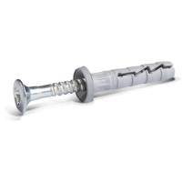 R-FX-N-C Kołek wbijany nylonowy szybkiego montażu z kołnierzem cylindrycznym 6x40 mm - opakowanie ka | R-FX-N-06C040 Rawlplug