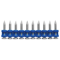 Gwoździe do betonu 27 mm do SC40II + 1 gaz - opakowanie plastikowe - 500 szt. RAWLPLUG | R-KNC-6/27/500 Rawlplug