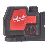 Laser krzyżowy L4 CLLP-301C REDLITHIUM-USB Cross Line / 2Points | 4933478099 Milwaukee