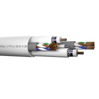 Kabel multimedialny tc multikabel (2xRG-6Cu / 2xUTP / 1xFTTH-2J) szary /500m/ BĘBEN