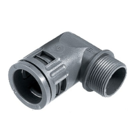 Złączka gwintowana do rur SILVYN KLICK 90 10x1,0 BK | 55501115 Lapp Kabel