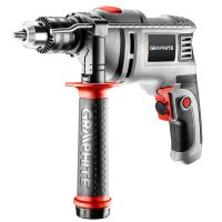 Wiertarka udarowa 550W uchwyt kluczykowy 13 mm, obroty 0-3000 min?? walizka | 58G725 GRAPHITE