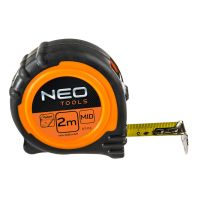 Miara metalowa zwijana 2m/16mm magnes NEO | 67-112 NEO TOOLS