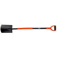 Szpadel hartowany, metalowy tronek, prosty | 95-007 NEO TOOLS