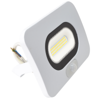 Reflektor SMD LED z czujnikiem ruchu,biały 30W,4000K,IP65,220-240V AC,2700lm,110°,3-10m,EEI=F(1szt) | RSMDLFM30 Tracon