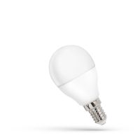 Lampa LED 8W 710lm WW 3000K E14 230V kulka matowa ciepła biała | WOJ+14215 Wojnarowscy