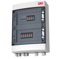 Rozdzielnice PV BOX seria SOL-LINE zestaw PV ACDC 2*OCHR-DC T2 B10/3 OCHR AC IP54 | 90PV002 PCE