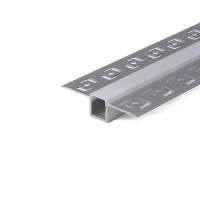 Profil do LED zestaw, ALU anodowany do gipsowania 95mm V-TAC 2mb klosz mleczny 12,5x10mm VT-8102 | 3800157637008 LED EUROPE