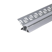 Profil do LED zestaw, ALU anodowany do gipsowania narożny wewnętrzny V-TAC 2mb klosz mleczny 13,1x12 | 3800157637022 LED EUROPE