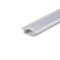 Profil do LED zestaw, ALU wpuszczany biały V-TAC 2mb klosz mleczny 24,7x7mm VT-8106-W 5 lat gwarancj | 3800157640183 LED EUROPE