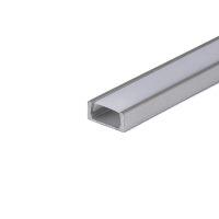 Profil do LED zestaw, ALU anodowany V-TAC 2mb klosz mleczny 16x7mm VT-9327 5 lat gwarancji | 3800157645553 LED EUROPE