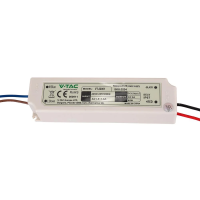 Zasilacz LED V-TAC 60W 12V 5A IP67 hermetyczny filtr EMI VT-22061 | 3800157628006 LED EUROPE