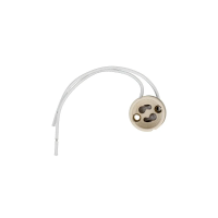 Oprawka ceramiczna gniazdo GU10 przewód PVC V-TAC VT-7888 | 3800157607827 LED EUROPE