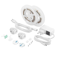 Nocne oświetlenie LED V-TAC czujnik ruchu podwójne łóżko 2x1,2mb VT-8068 3000K 260lm 3 lata gwarancj | 3800157628457 LED EUROPE