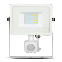 Naświetlacz LED V-TAC 20W SAMSUNG CHIP czujnik ruchu funkcja cut-OFF biały VT-20-S-B 4000K 1600lm 5 | 3800157631051 LED EUROPE