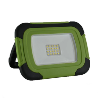 Naświetlacz LED V-TAC 10W ładowalny USB SAMSUNG CHIP funkcja SOS 3,7V li-ion IP44 VT-11-R 6400K 700l | 3800157644488 LED EUROPE