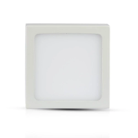 Panel LED natynkowy V-TAC premium 6W kwadrat VT-605SQ 6000K 420lm | 3800157605434 LED EUROPE
