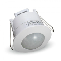 Czujnik ruchu sufitowy 360st wpuszczany okrągły biały V-TAC VT-8029 | 3800157609210 LED EUROPE