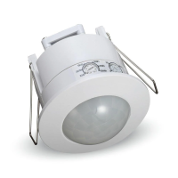 Czujnik ruchu 360st z funkcją on/off sufitowy wpuszczany sufitowy biały V-TAC VT-8051 | 3800157624817 LED EUROPE