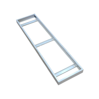 Ramka natynkowa do paneli LED składana klik klik 1200x300 biała V-TAC VT-8041 | 3800157625289 LED EUROPE