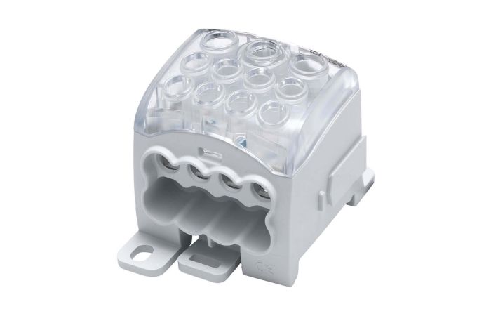 Blok rozdzielczy SUB 270 uniwersalny Al/Cu 82070 SIMBLOCK szary | 81655002 Simet