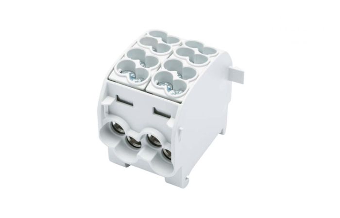 SCB 25-2 Blok rozdzielczy - odgałęźny Al/Cu 80120 SIMBLOCK szary | 81505002 Simet