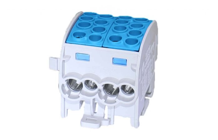 SCB 35-2 Blok rozdzielczy - odgałęźny Al/Cu 80220 SIMBLOCK niebieski | 81506003 Simet