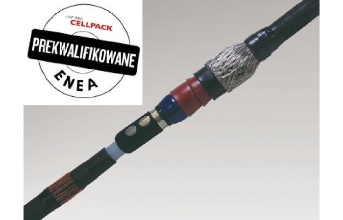 Mufa przelotowa do kabli 1-żyłowych, typ CHMSV 24KV 50-150 mm2 do 36kV, ze złączką śrubową